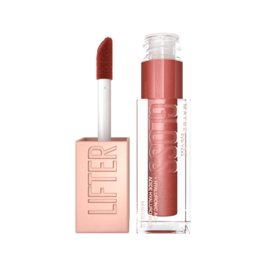 Maybelline New York Lifter Plumping Hydraterende Lipgloss + Hyaluronzuur - 016 Rust 5.4ml - Image 1