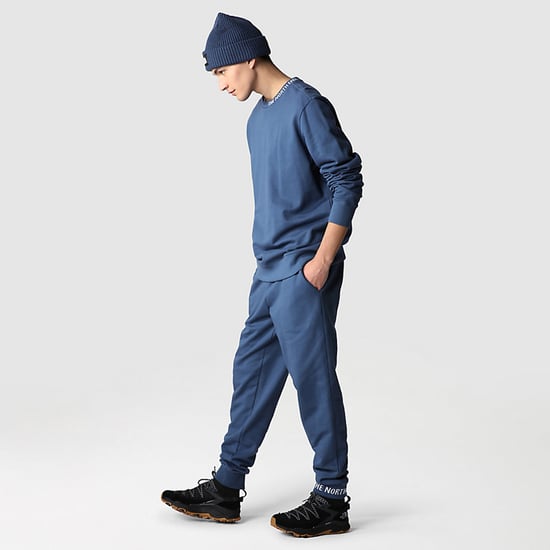 The North Face Men's Zumu Fleece Crew Neck Tracksuit, Shady Blue