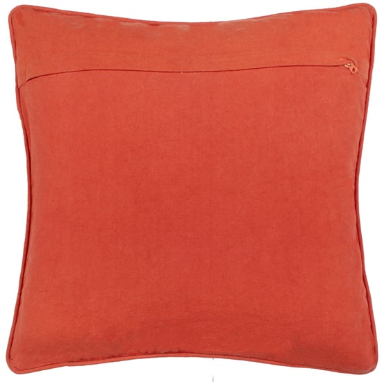 Wylder Mushroom Dell Embroidered Cotton Cushion Cover