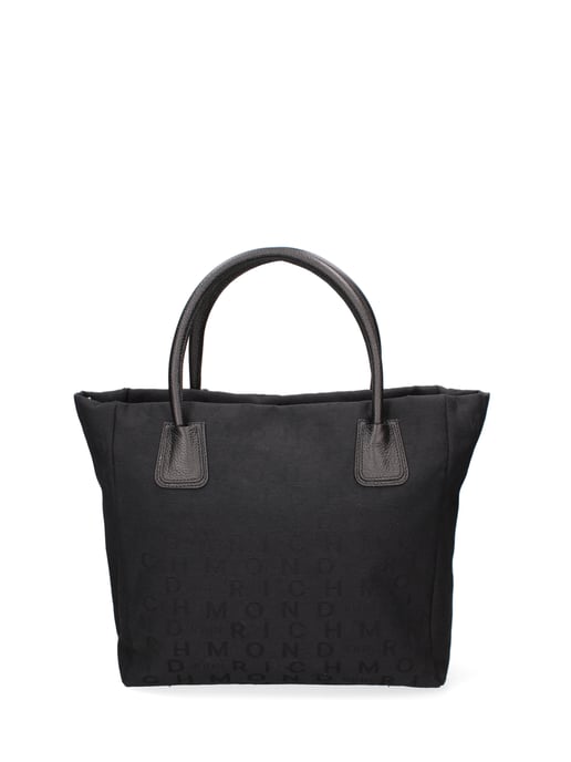 John Richmond Handbag Women BLACK AND SILVER - Image 4