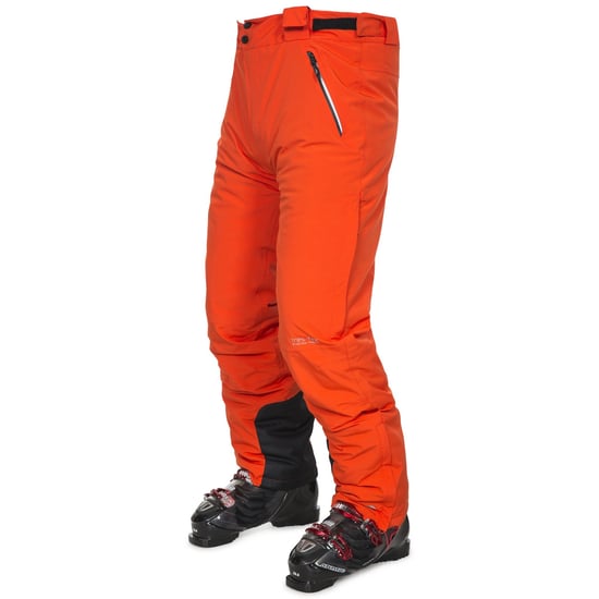 Trespass Mens Pitstop Waterproof Ski Trousers (Hot Orange)