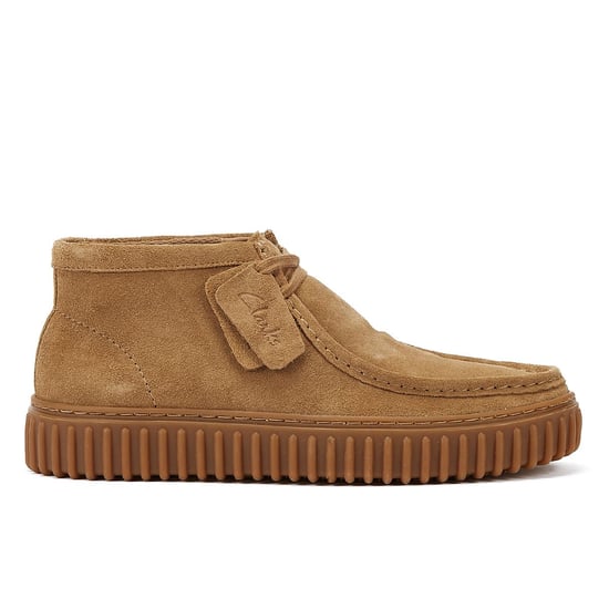 Clarks Torhill Hi Suede Heren Bruin Laarzen - Image 4