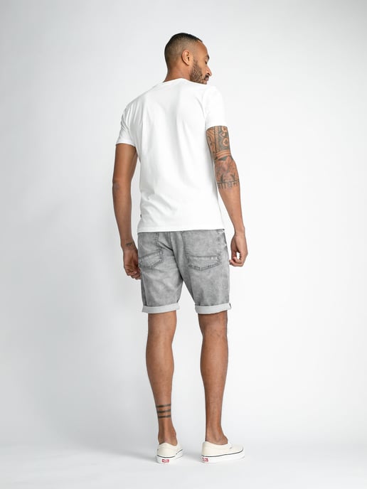 Petrol Industries - Heren Jackson denim short - Grijs - Image 6
