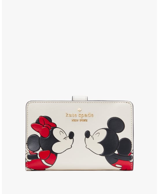Disney X Kate Spade New York Minnie Mouse Medium Compact Bifold Wallet - Image 1