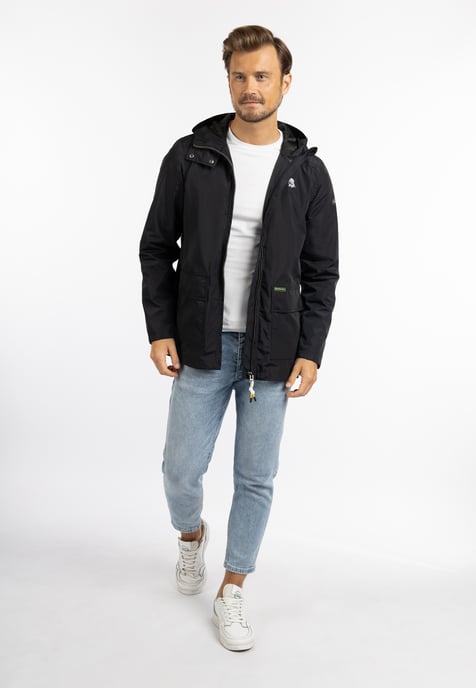 Schmuddelwedda rain jacket Men black - Image 1