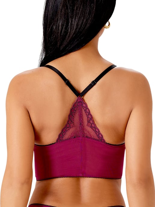 Superboost Lace Deep V Bralet