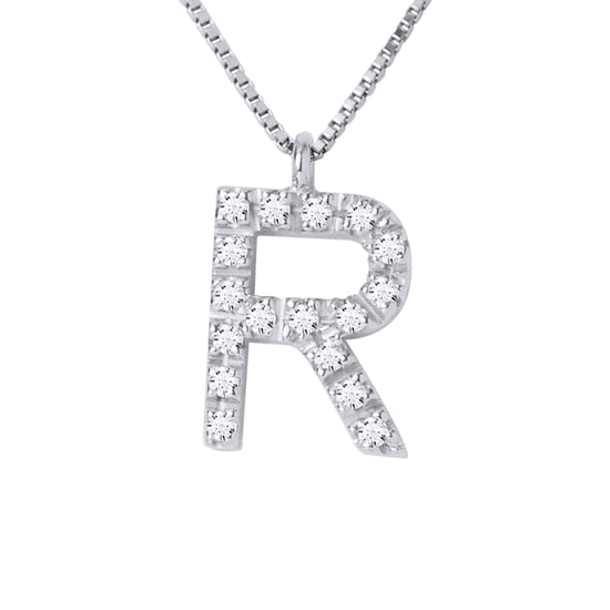 DIADEMA - Necklace with Diamonds - R -White Gold