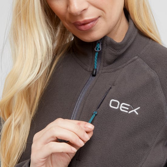 OEX Women's Ardmore Full Zip Fleece with Chest Pocket, Warm & Lightweight Mid-layer