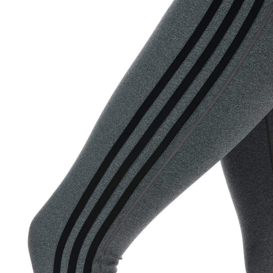 Women's adidas Believe This 2.0 3-Stripes 7/8 Tights in Charcoal Marl