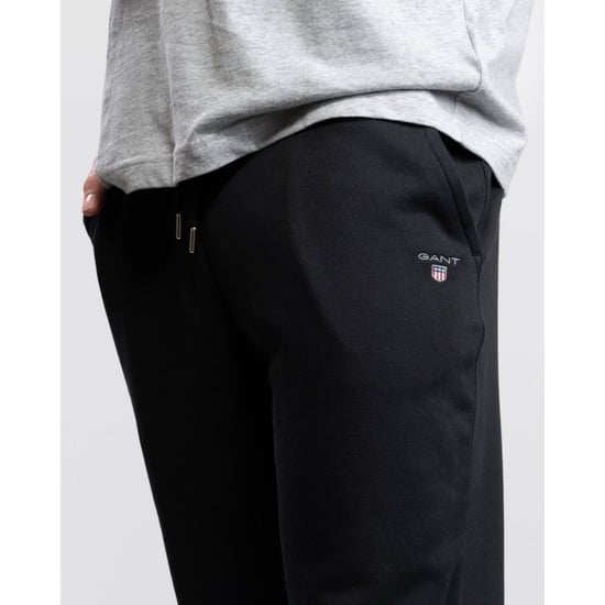 Men's Gant Original Sweat Pants in Black