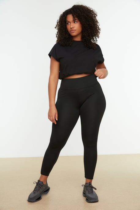 Trendyol Dam Hög Midja Skinny Plus Size Sporttights - Image 2