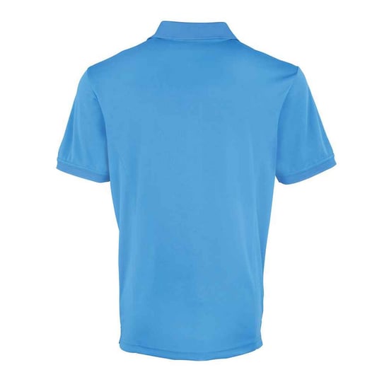 Premier Heren Coolchecker Pique Poloshirt (Saffierblauw) - Image 2