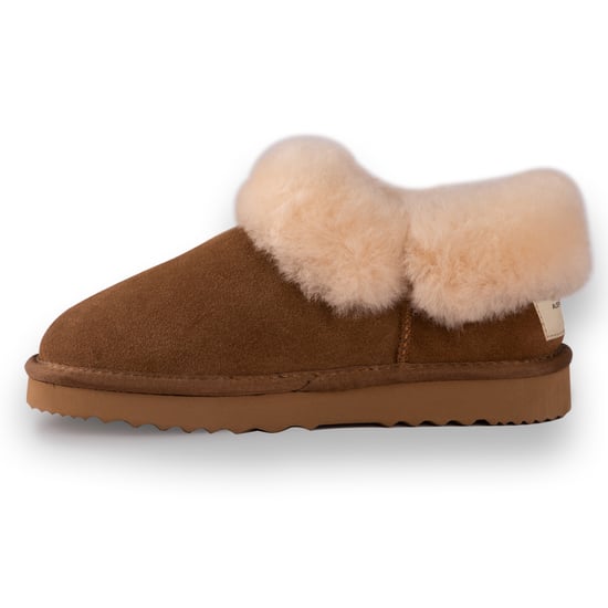 Aus Wooli Australia Unisex Sheepskin Wool Coogee Traditional Ankle Slippers