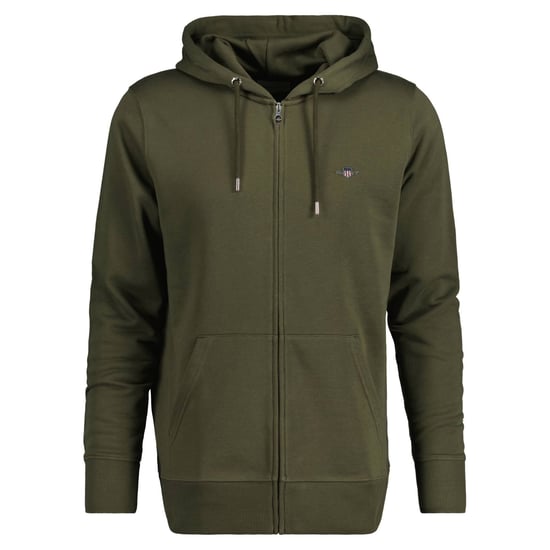 Gant Regular Shield Volledige Rits Hoodie Sweatjacke - Image 1