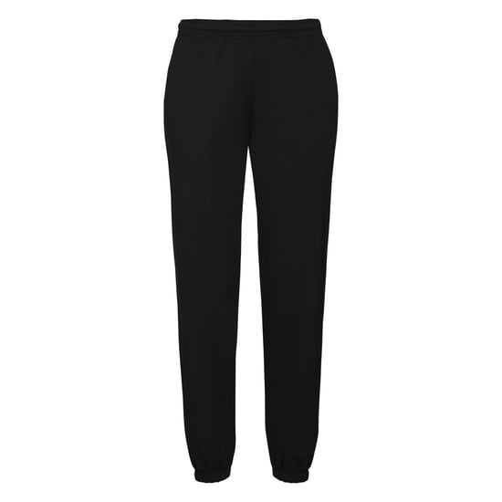 Fruit of the Loom Heren klassieke joggingbroek met elastiek (Zwart) - Image 1
