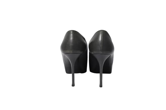 Saint Laurent Pumps in Black Leather - Image 4