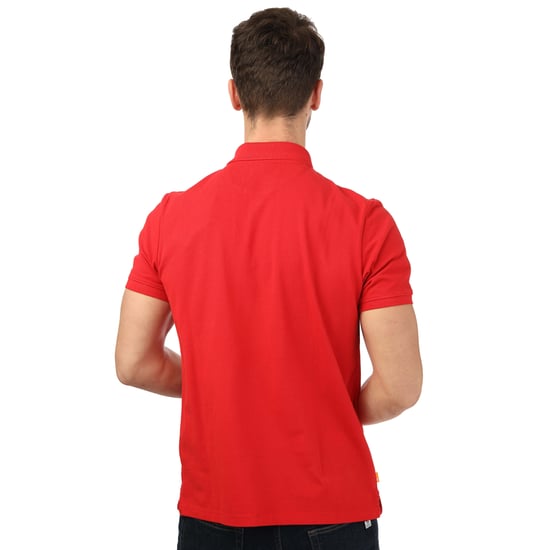 Men's Timberland Millers River Polo Shirt in Red
