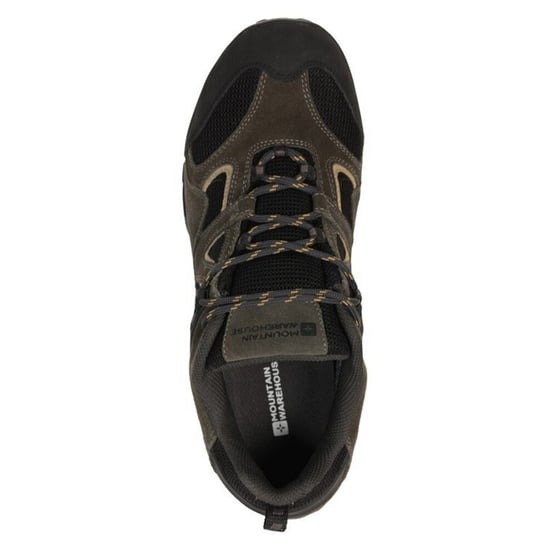Mountain Warehouse Mens Curlews vattentäta mockaskor för vandring (Khaki) - Image 5