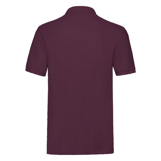 Fruit of the Loom Heren Premium Piqué Poloshirt (Bourgondië) - Image 2