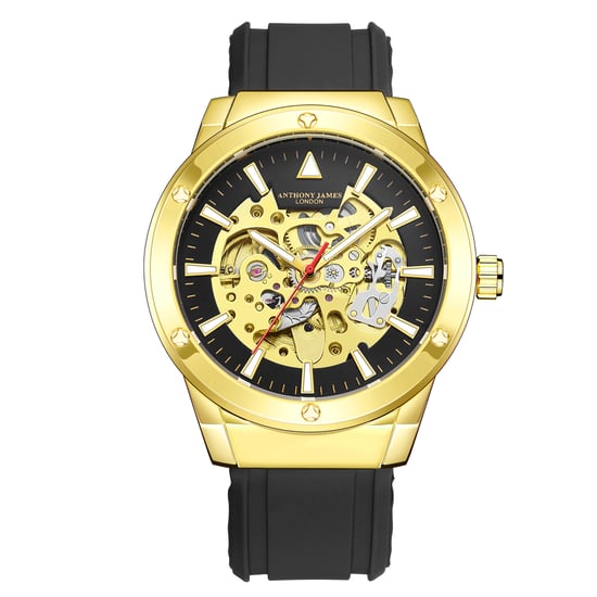 Hand Assembled Anthony James Limited Edition Expedite Automatic Gold
