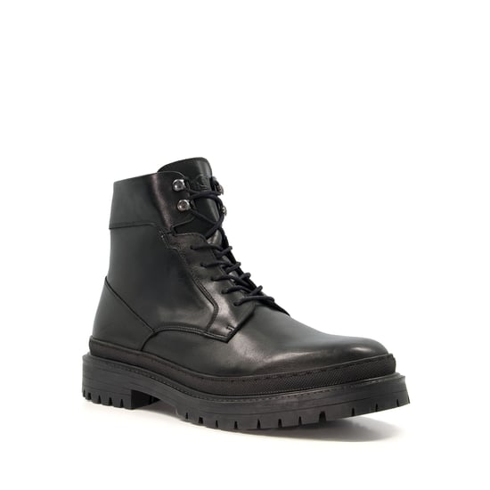 Dune Mens COORDINATOR Casual Leather Lace-Up Boots - Image 1