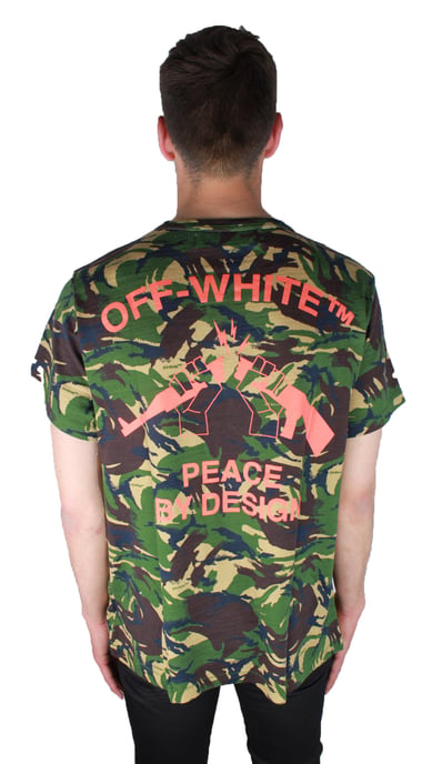 Off-White Camouflage Tee OMAA002 S17411143 9919 T-Shirt