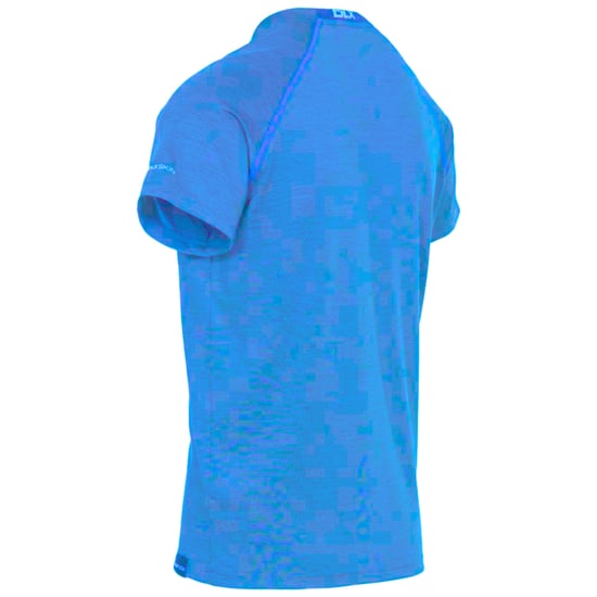 Trespass Mens Loki Sports T-Shirt (Blue Marl) - Image 2