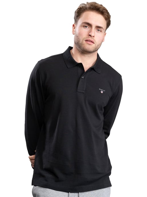 Gant | Mens Long Sleeve Polo Shirts - Image 5