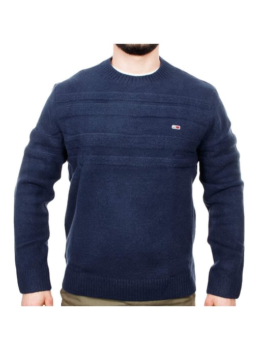 Tommy Jeans Men's Soft Cable Flag Pull - Image 1