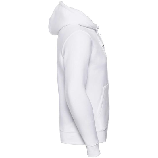 Russell Heren Authentieke Sweatshirt met volledige ritssluiting / Hoodie (Wit) - Image 3