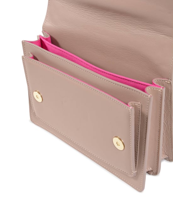 Dee Ocleppo Womens Crossbody Nude