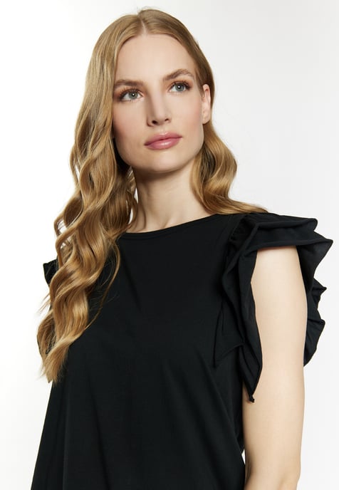 Dreimaster T-Shirt women black - Image 5
