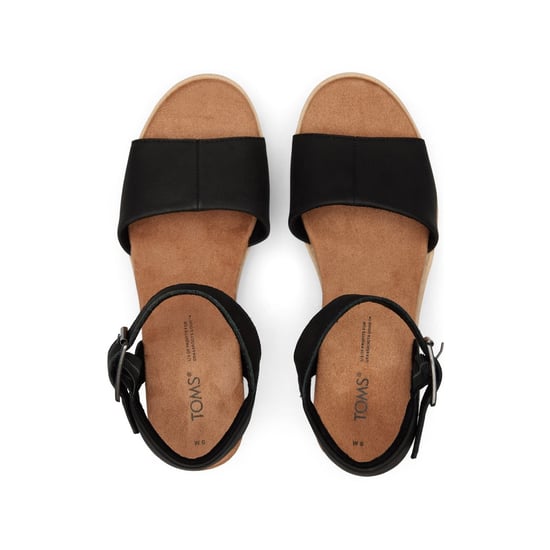 TOMS Diana Leer Damesschoenen Zwart - Image 4