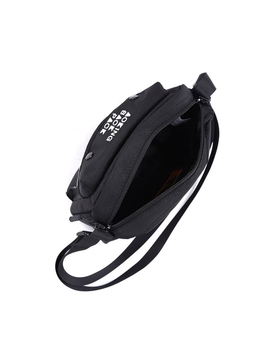 Aoking Shoulder Bag Unisex BLACK - Image 5