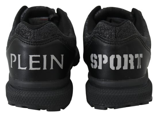 Plein Sport Women's Black Polyester Runner Jasmines Sneakers Shoes