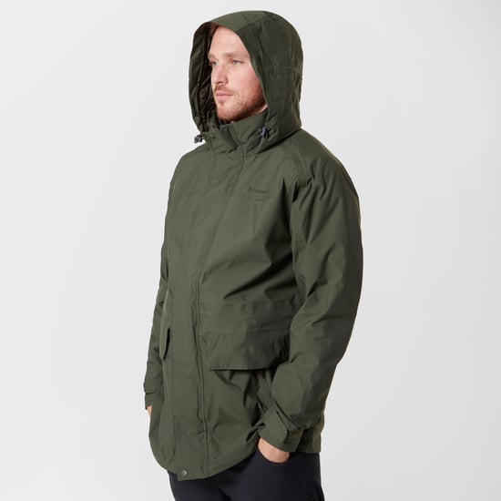 Brasher Men's Grisedale Waterproof Jacket with a Fully Adjustable Hood, Hiking Raincoat