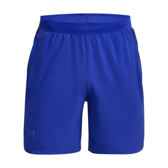 Men's Under Armour Launch 7 Inch Shorts in Blue
