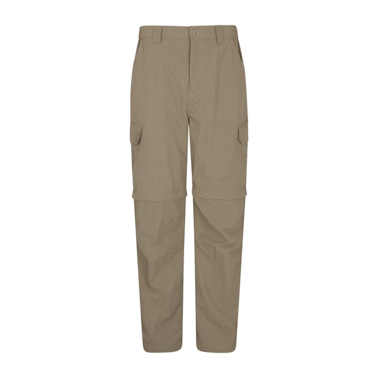 Mountain Warehouse Mens Trek Convertible Trousers (Beige) - Image 1