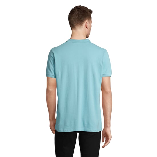 SOLS Heren Planet Poloshirt (Zwembad Blauw) - Image 2