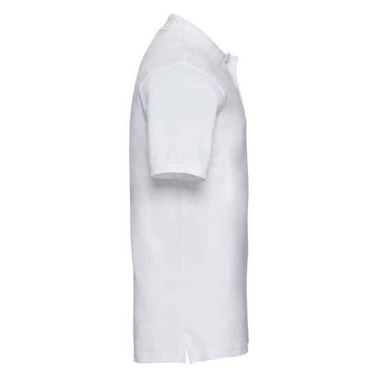 Russell Heren Klassiek Piqué Katoenen Polo Shirt (Wit) - Image 3