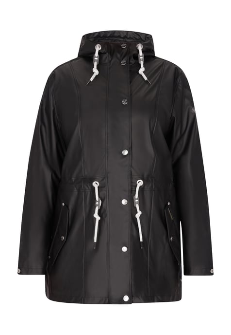Schmuddelwedda Mackintosh Dames zwart - Image 1