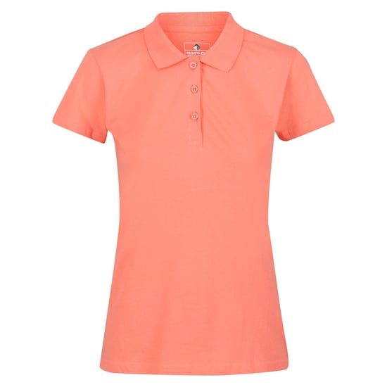 Regatta Womens/Ladies Sinton Polo Shirt (Fusion Coral)