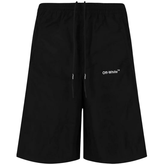 Off-White Diag Outline Black Track Shorts