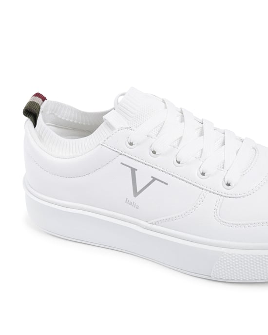 V Italia Mens Sneaker SNK 002 M White
