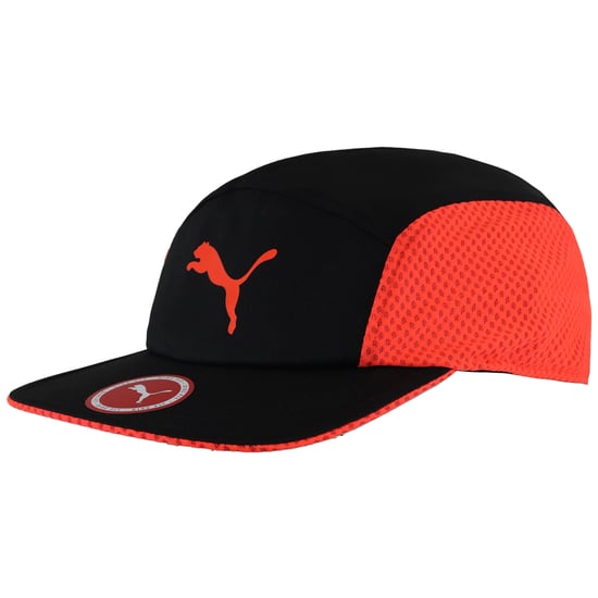 Puma Black Orange Disc Unisex Adults Fit Runner Cap 021019 03