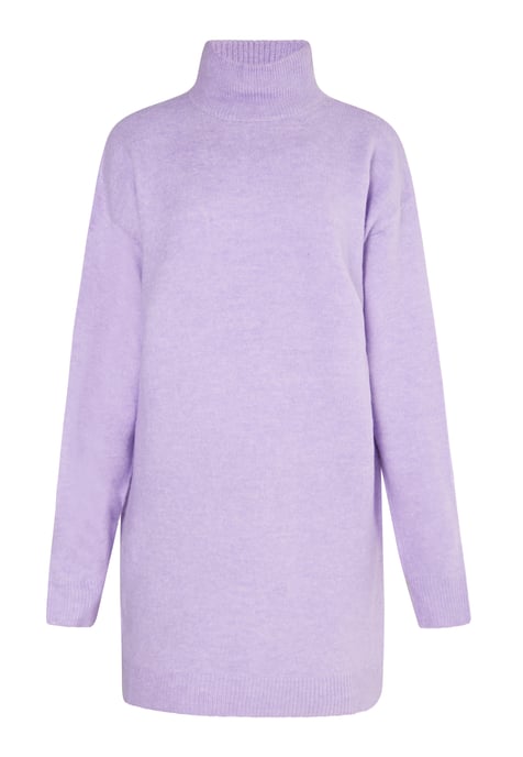 Mymo Gebreide jurk Dames violet - Image 1