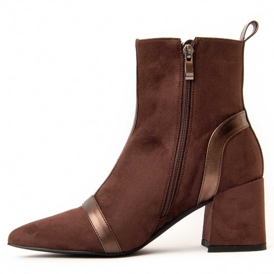 Montevita Heel Ankle Boot Cella In Brown