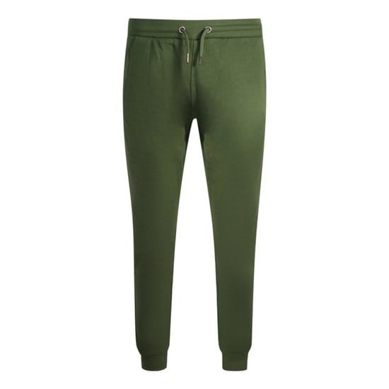 Cavalli Class Tryckt Logotyp Olivgrön Sweatpants - Image 1