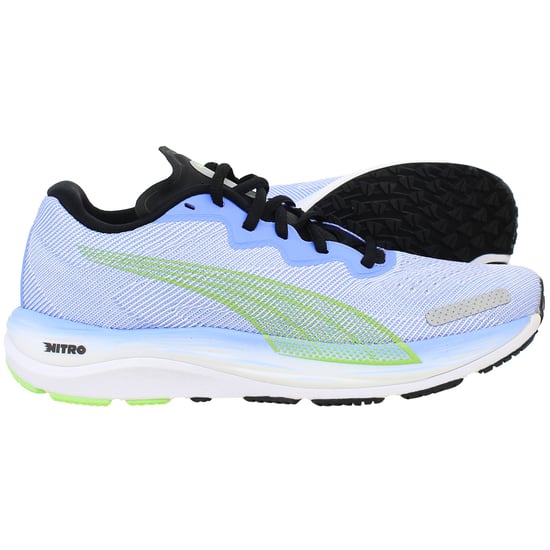 Puma Velocity Nitro 2 Womens Blue Running Shoes - Image 2