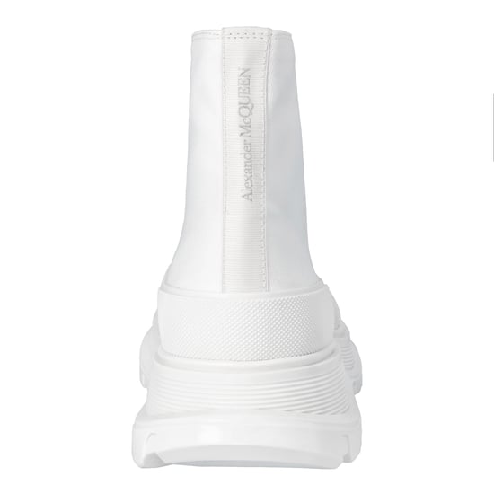 Alexander McQueen Tread Slick Boot in White